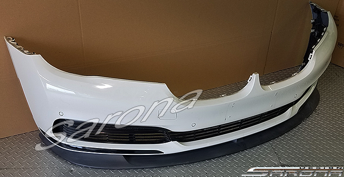 Custom BMW 7 Series  Sedan Front Lip/Splitter (2016 - 2019) - $290.00 (Part #BM-092-FA)